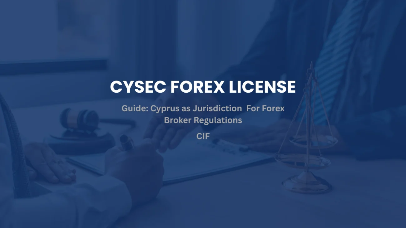 Cysec Forex Broker License