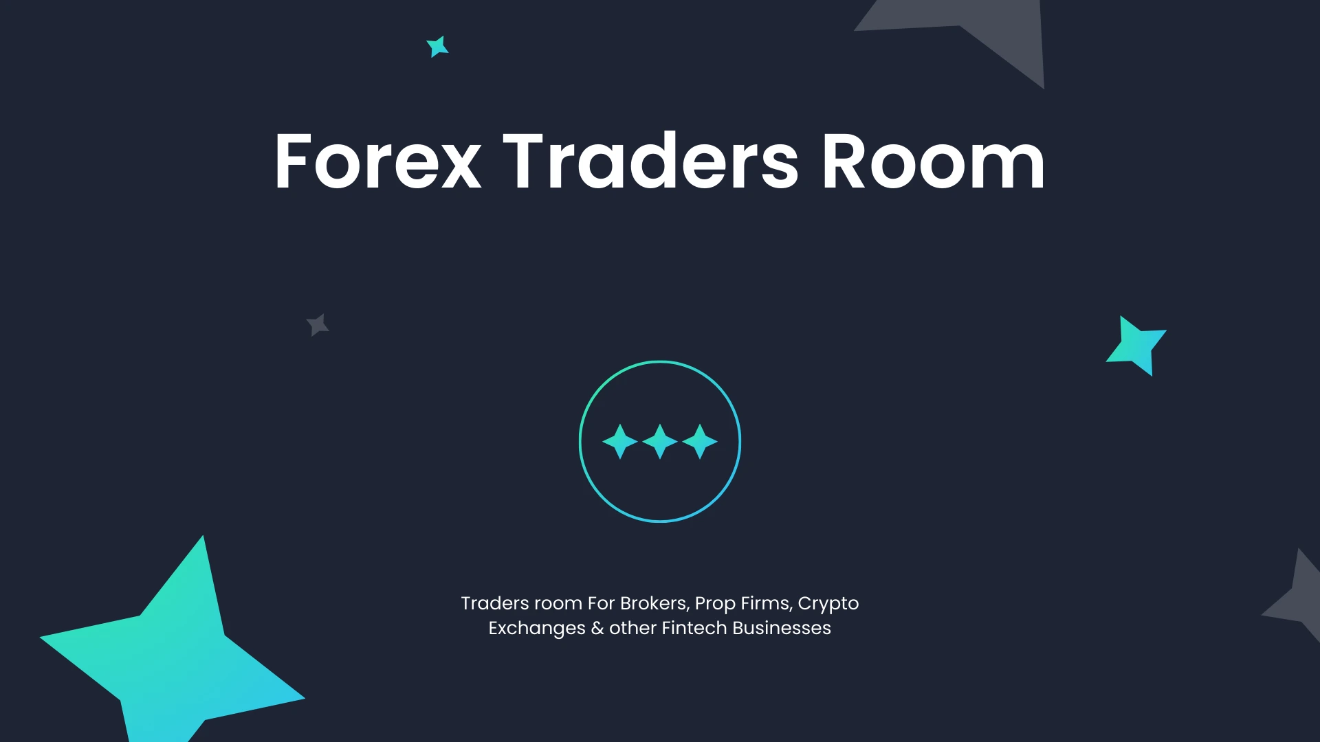 Forex Traders room Software