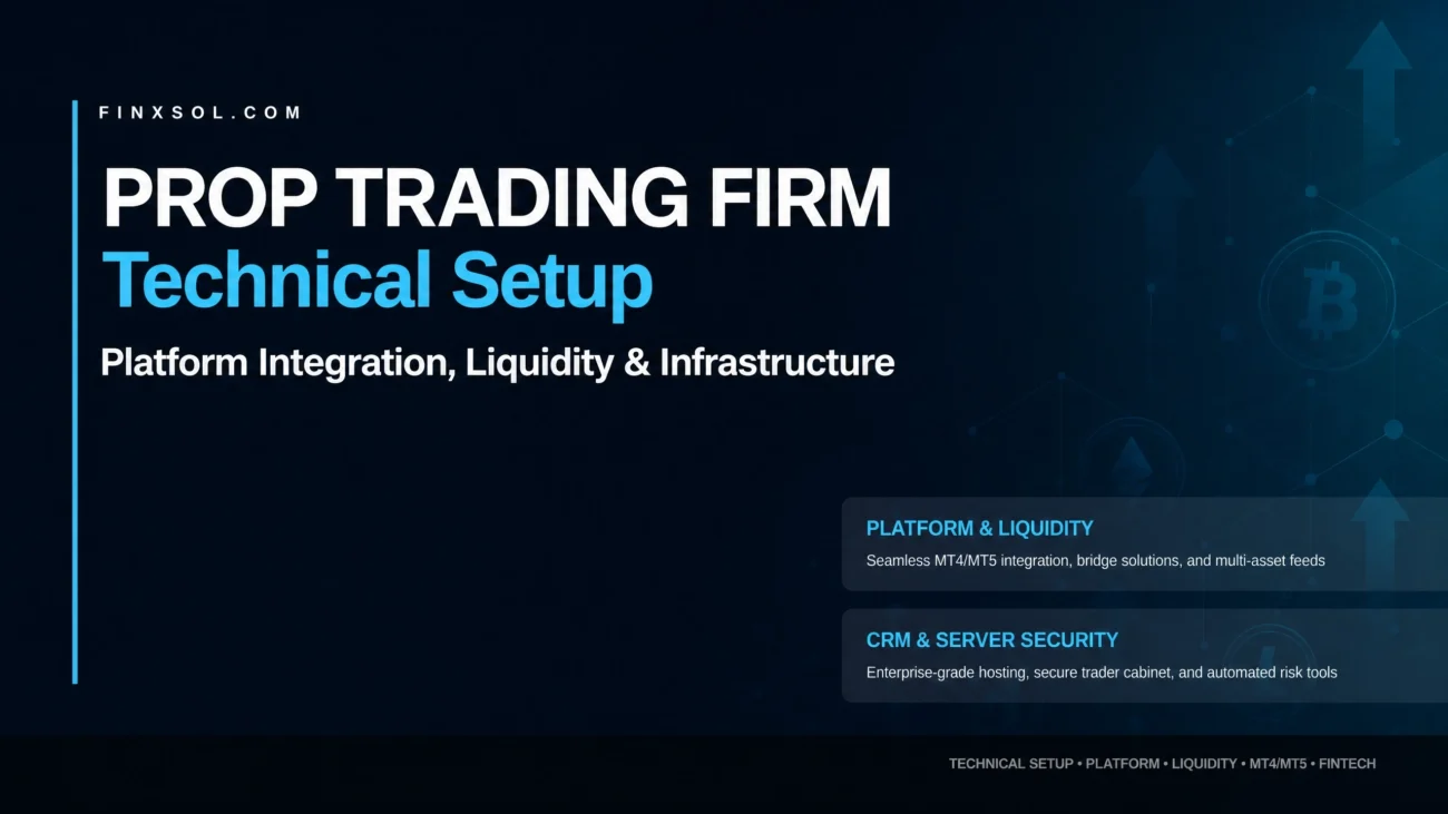 Prop Trading Firm Technical Setup: Launch Your Prop Firm in 2026