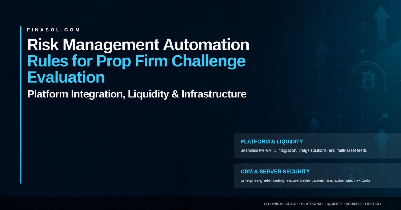 Risk Management Automation Rules for Prop Firm Challenge Evaluation